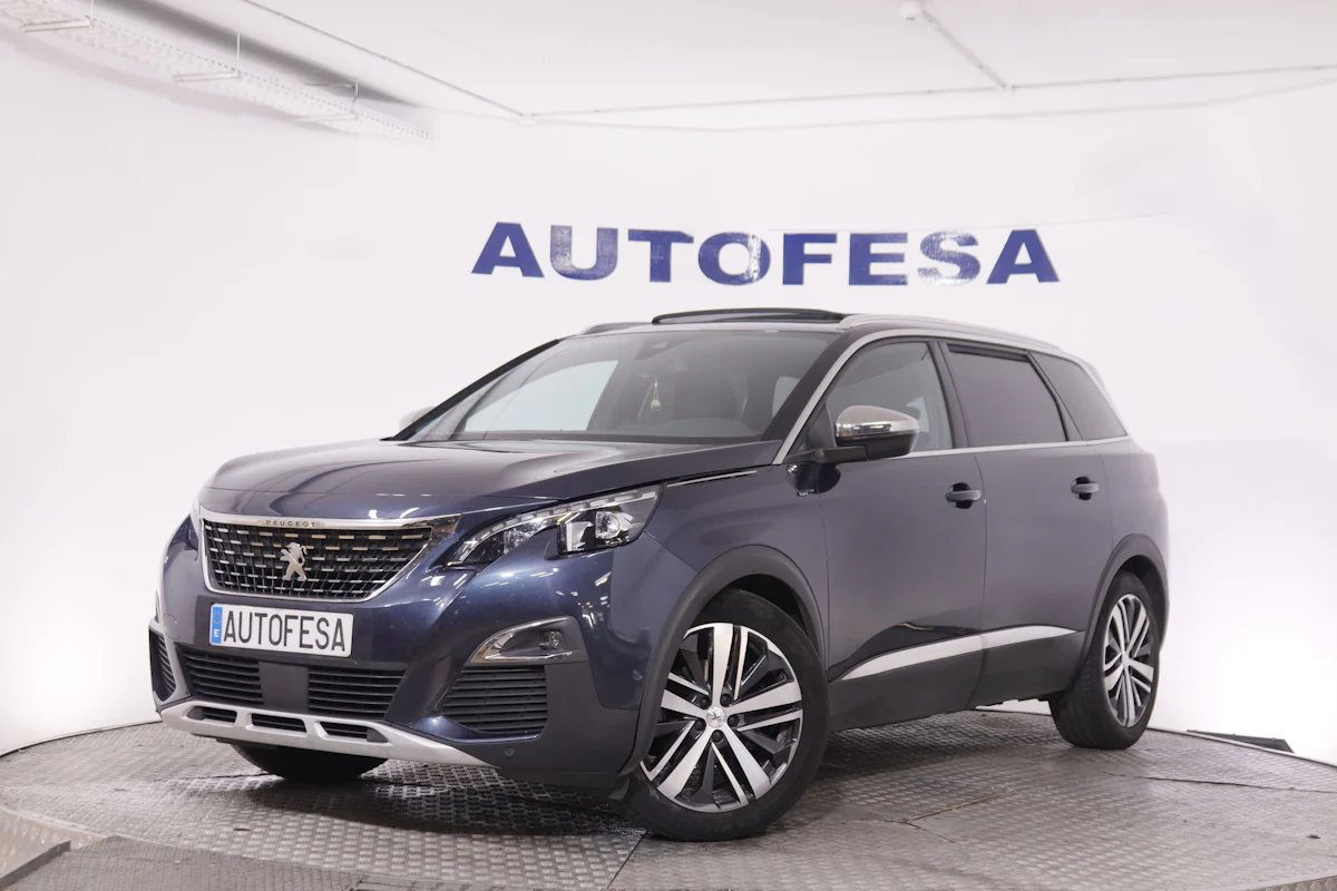 Peugeot 5008 2.0 BLUEHDI GT AUTO EAT8 180CV 5P # TECHO PANORAMICO ELE,NAVY,PARKTRONIC