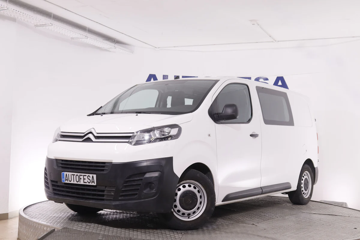 Citroen Jumpy 1.5 BLUE HDI DOBLE CABINA ABATIBLE TALLA M 120CV 6 PLAZAS 4P # IVA DEDUCIBLE