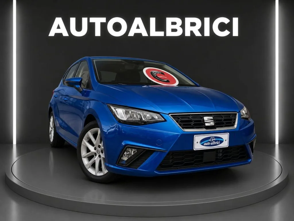 SEAT Ibiza 1.0 EcoTSI 95 CV FR usato Benzina Azzurro metallizzato