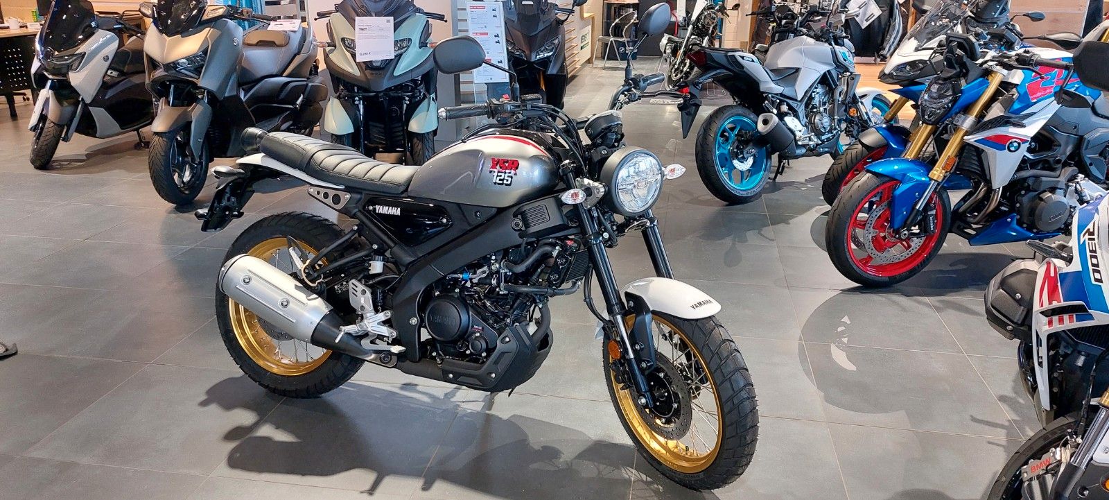 Yamaha XSR 125 Legacy 2025 Führerscheinzuschuss