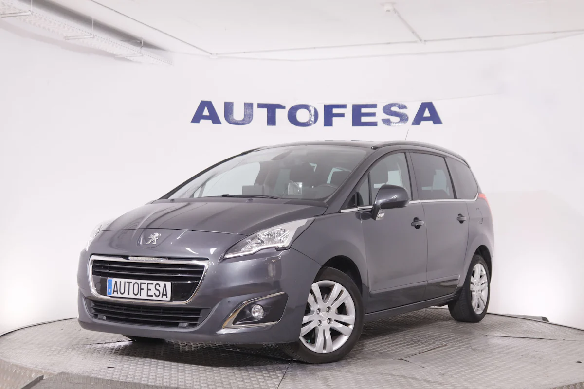 Peugeot 5008 2.0 HDI 150CV ALLURE 7 PLAZAS 5P # TECHO PANORAMICO,NAVY,PARKTRONIC