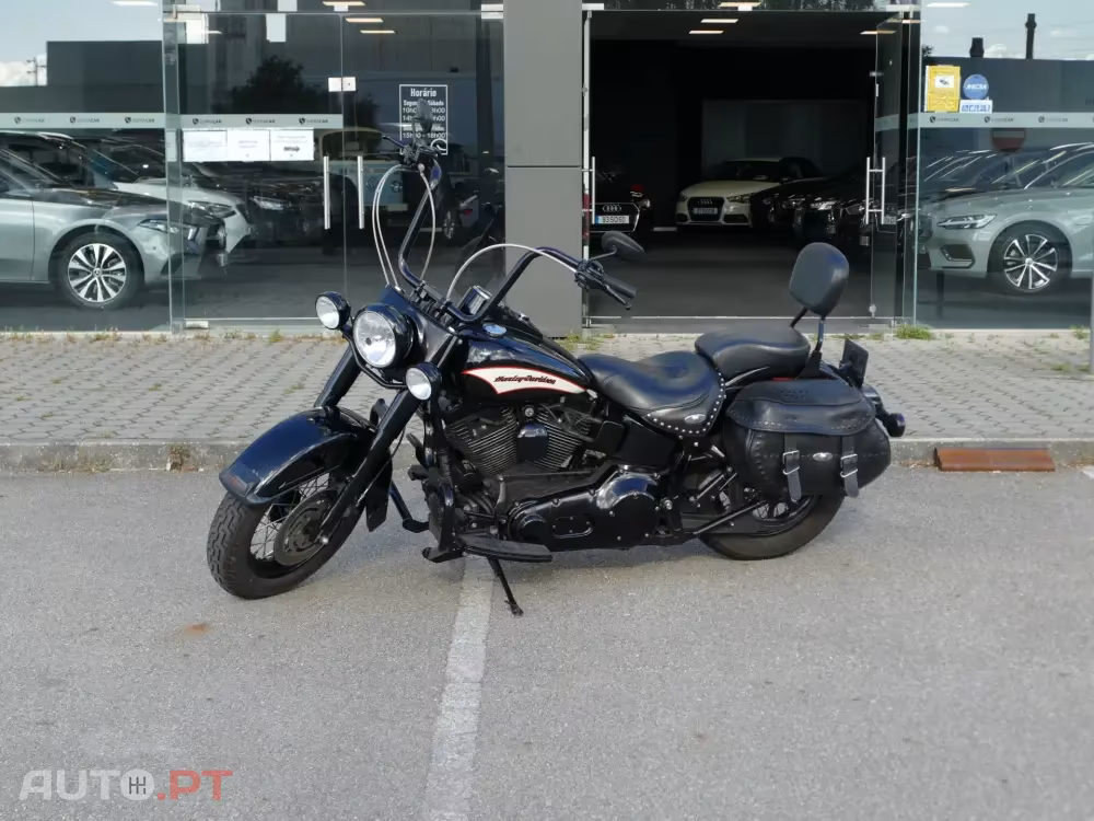 Harley Davidson FLST Soft Tail c/ injeção c/ radiador óleo