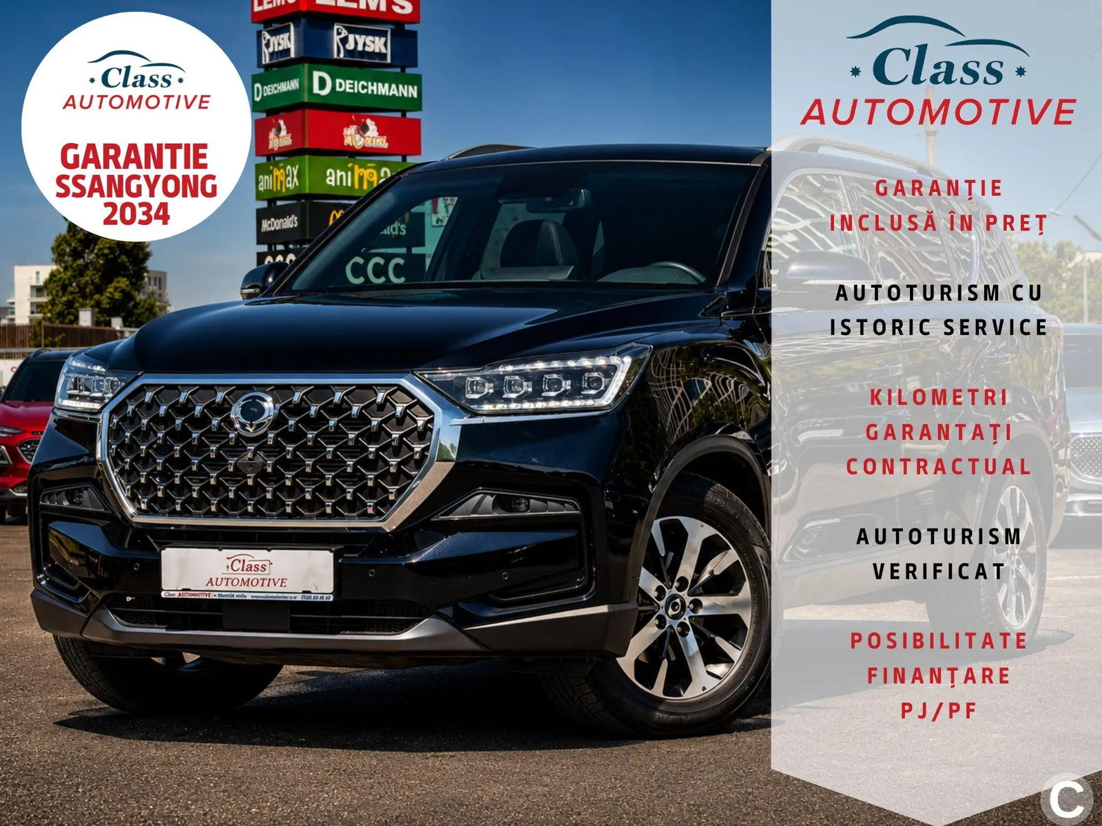 Ssangyong REXTON 2.2 Diesel 4x4 202 CP Premium Awd 7 Locuri