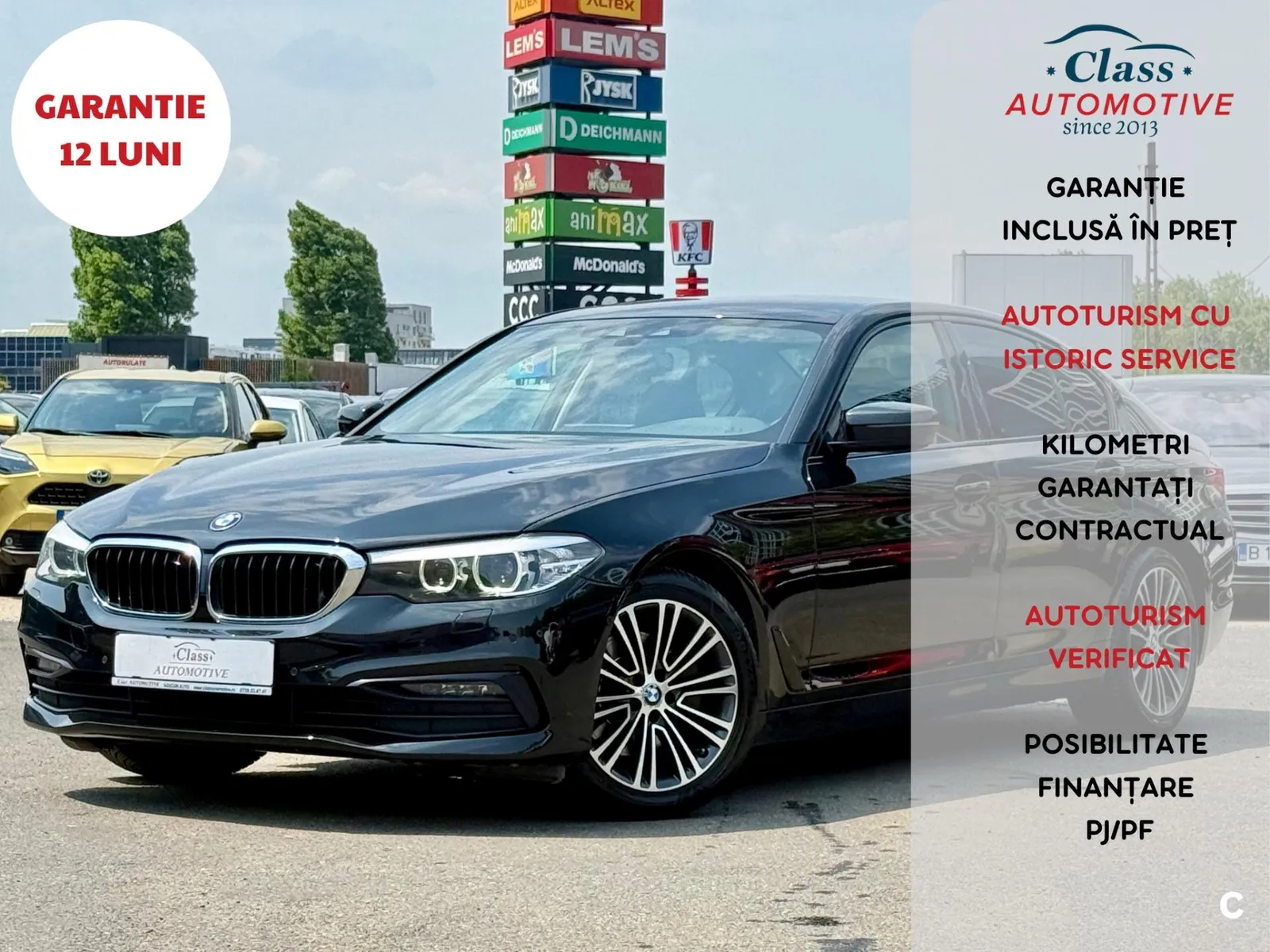 BMW Seria 5 2019 2.0 Diesel 520D Sport Line 190 CP
