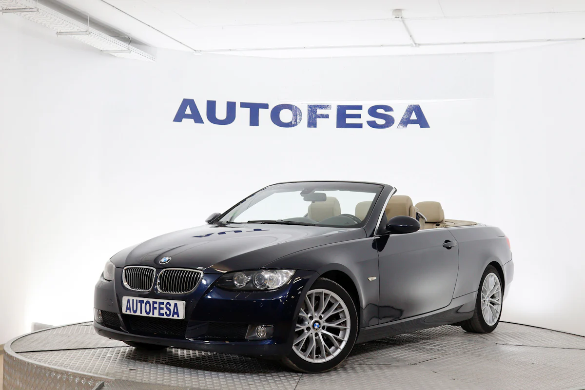 BMW 325 SERIE 3 325I CABRIO 218CV AUTO 2P # NAVY, CUERO, BIXENON, PARKTRONIC