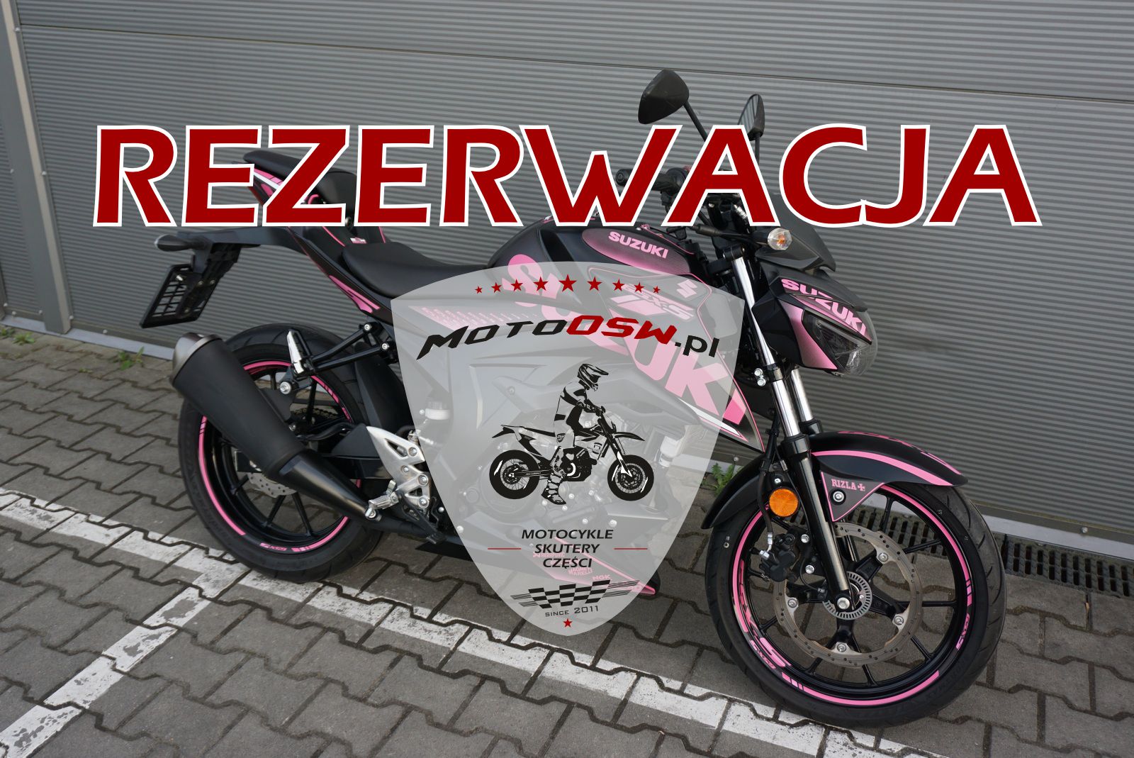 Suzuki GSX-S 125 GSXS PINK | REZERWACJA