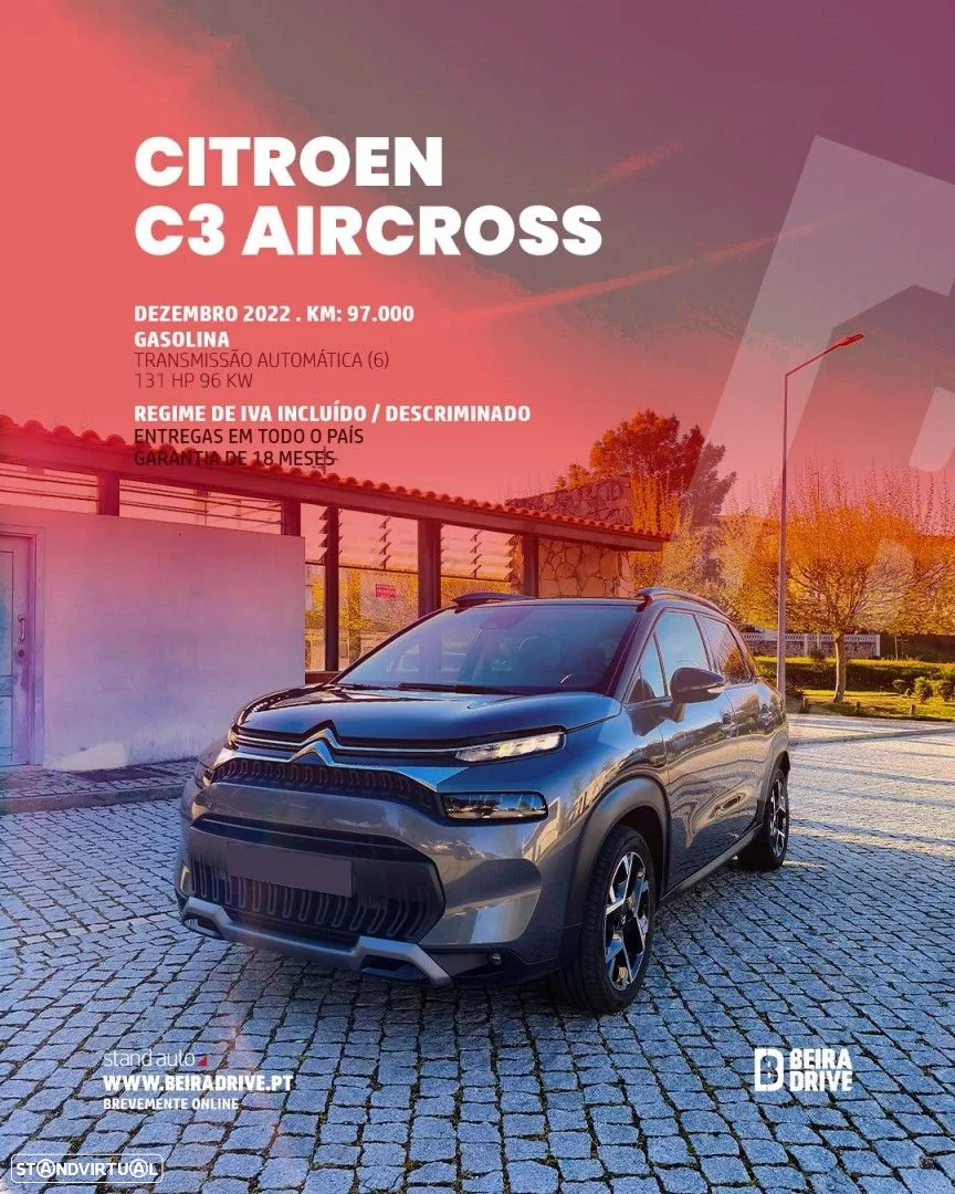 Citroën C3 Aircross 1.2 PureTech C-Series EAT6