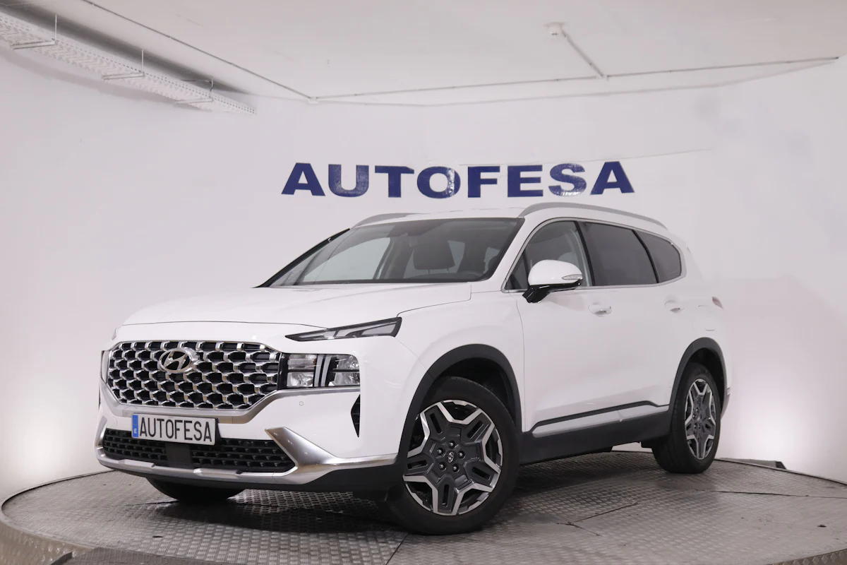 Hyundai Santa Fe 1.6 TGDI PHEV TECH 4X4 AUTO 265CV 7 PLAZAS 5P # IVA DEDUCIBLE,CUERO,NAVY,CAMARA TRASERA,
